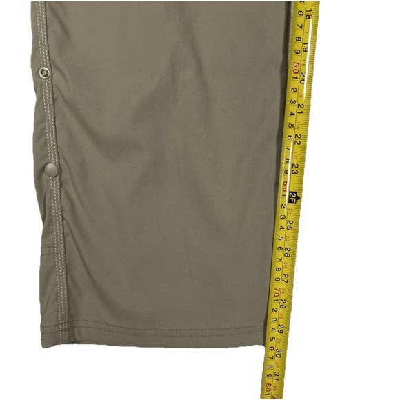 Prana Zion Pants Mens 36 x 30 Brown Stretch Straight Leg Vented Hiking Camping - Picture 6 of 8
